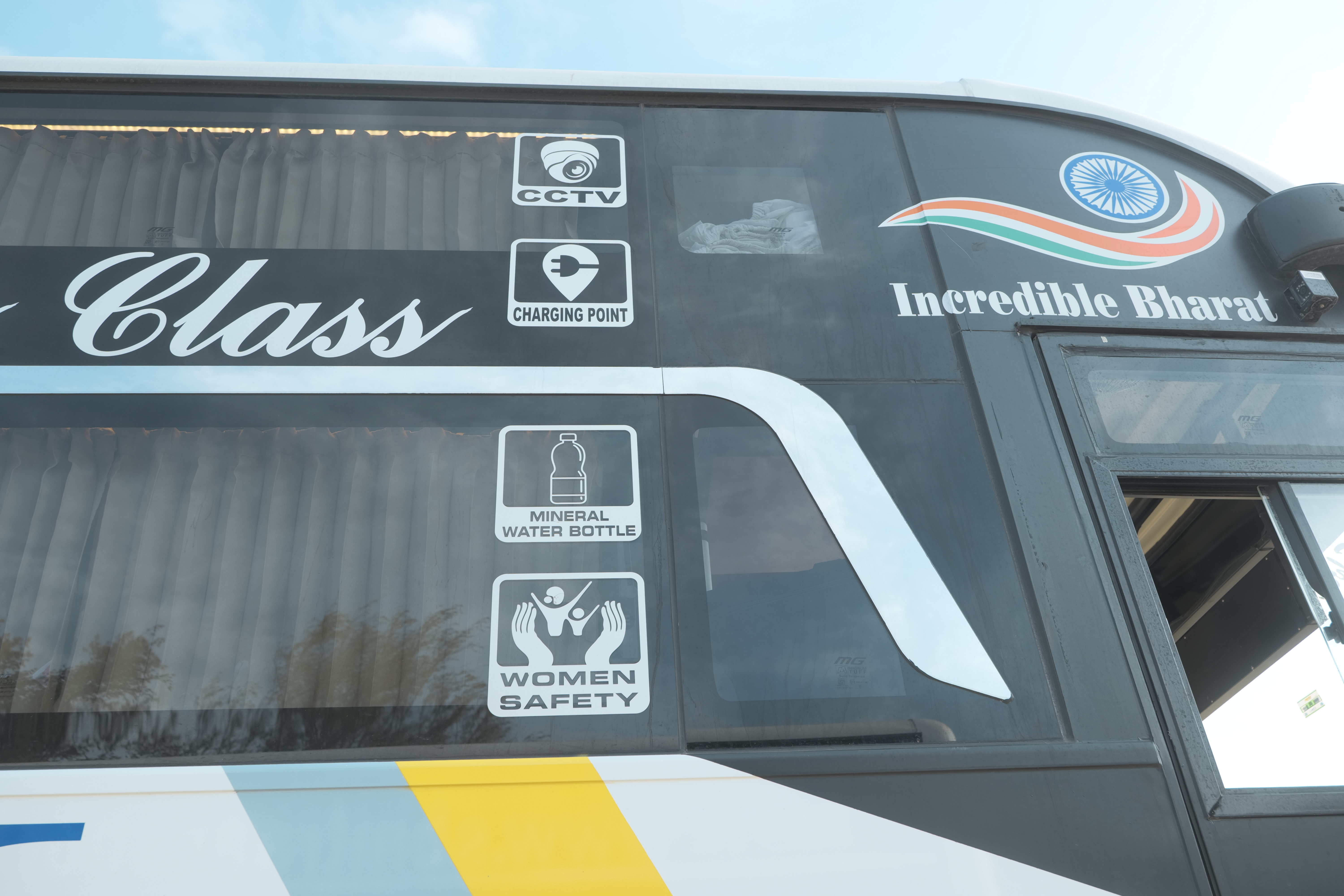 Comfortable seating inside Urbania van for tours